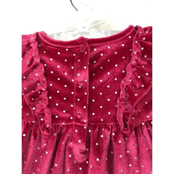 Cat & Jack Infant Red Polka Dot Print 2 Piece Set Size 3-6 Months NWT - Picture 7 of 11